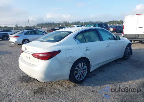 2018 Infiniti Q50 Pure from USA, damaged, VIN JN1CV7AP3JM241146